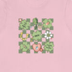 Checkered NICU St Patrick's Day T-Shirt - Image 11